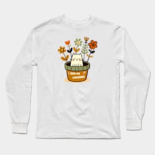 I run on sunshine Long Sleeve T-Shirt